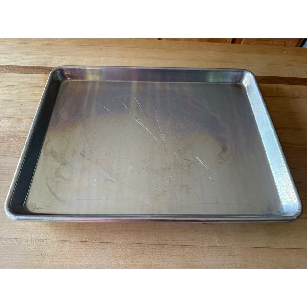 Commercial Grade Lot of 2 Cookie Sheet Bar Pans 13x17